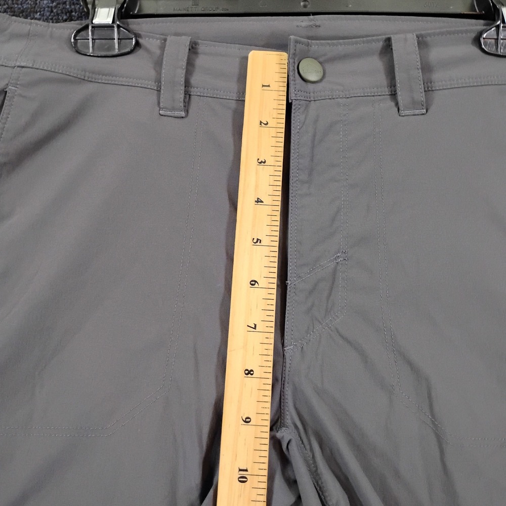 LL Bean Cresta Hiking Pants Mens 32x34 Gray Nylon Spandex Outdoor Cargo Trousers - Picture 4 of 10